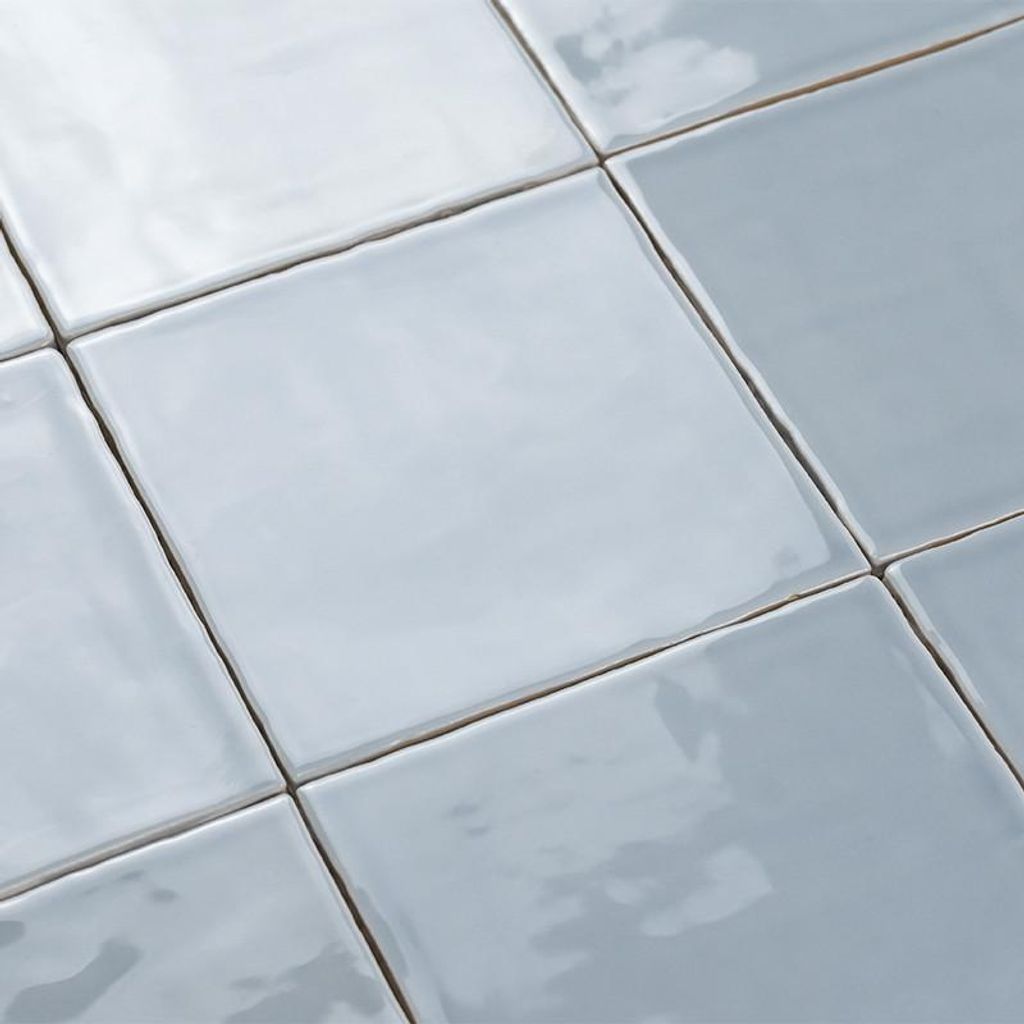 Fliese Creta-13 Himmelblau Blau Glänzend | 13x13 cm | 0.56 m²/s