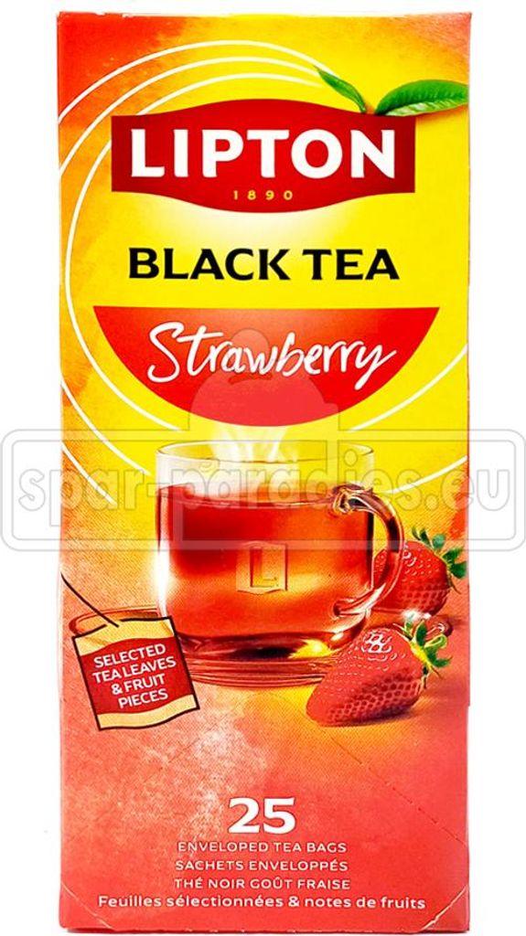 Lipton - Tè Lipton Refresh Strawberry 25x1,5gr | Prendi un Immagine del prodotto 