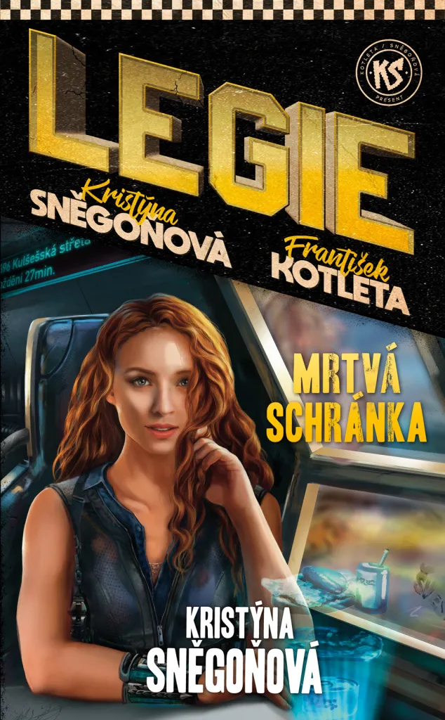 Livre Mrtvá schránka de Kristýna Sněgoňová - Nouveau Roman Fantastique