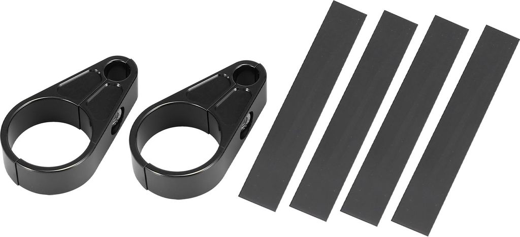 1 Paar Bremsleitung Schelle Hinten Universal für Motorrad ATV Schwarz