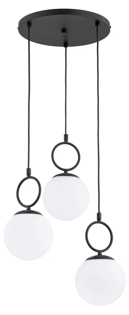 Luminaire suspension SITRO noir 80cm : fini l'éclairage éblouissant