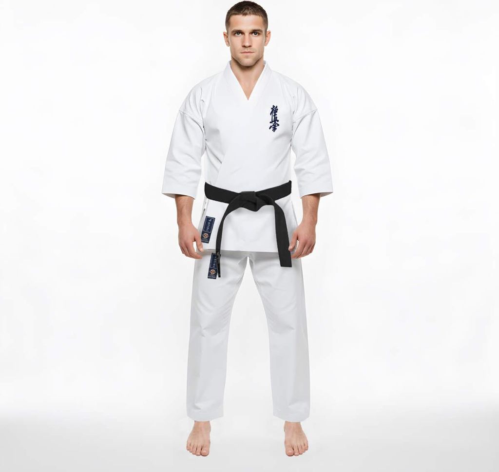 Stiel Kyokushin Karate Kampfsportanzug Trgerlos , 100 cm
