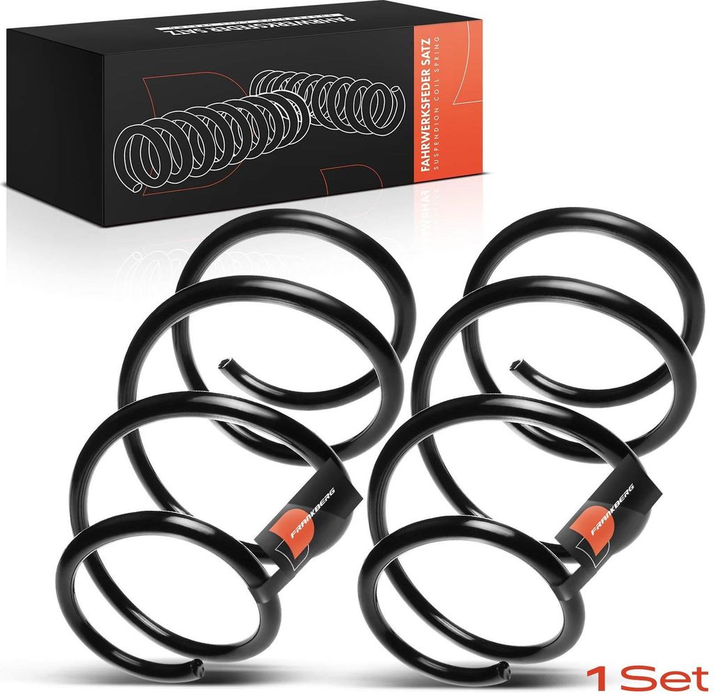 Frankberg 2x Fahrwerksfeder Vorderachse für BMW 3er E46 3er Coupe 3er Touring 2.9L 3.0L 1999-2005