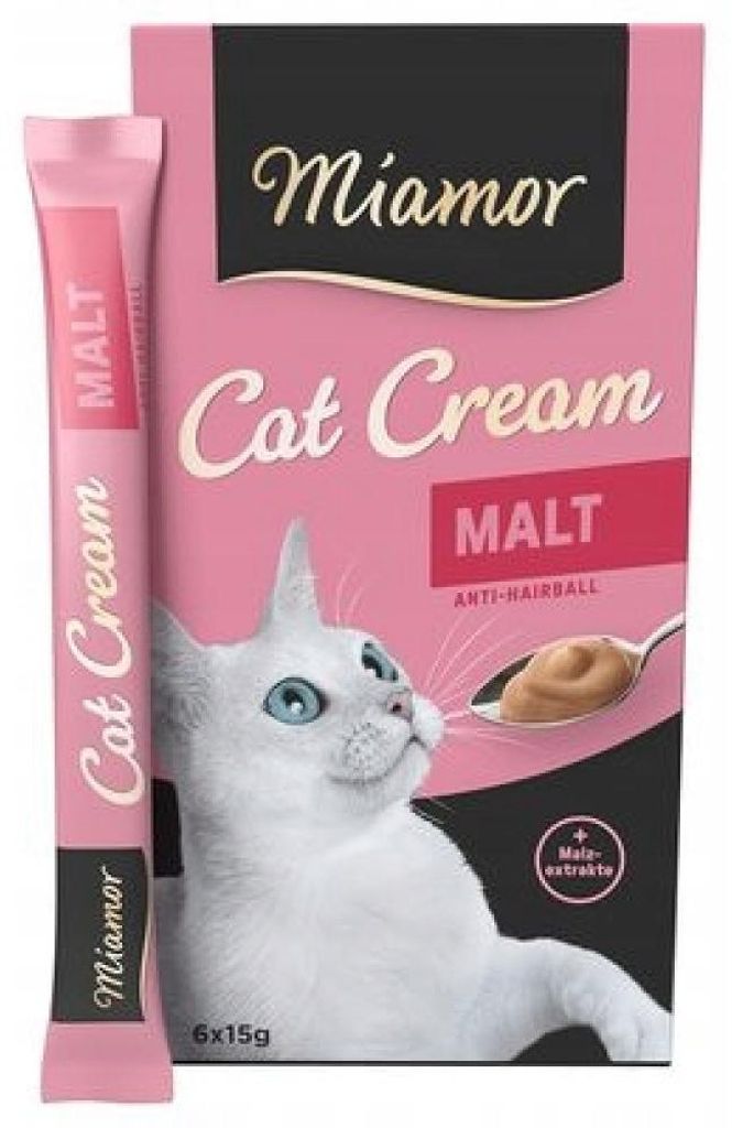 Miamor Cat Confect Krem Maltowy dla Kota 6 x 15 g Zdjęcie produktu 
