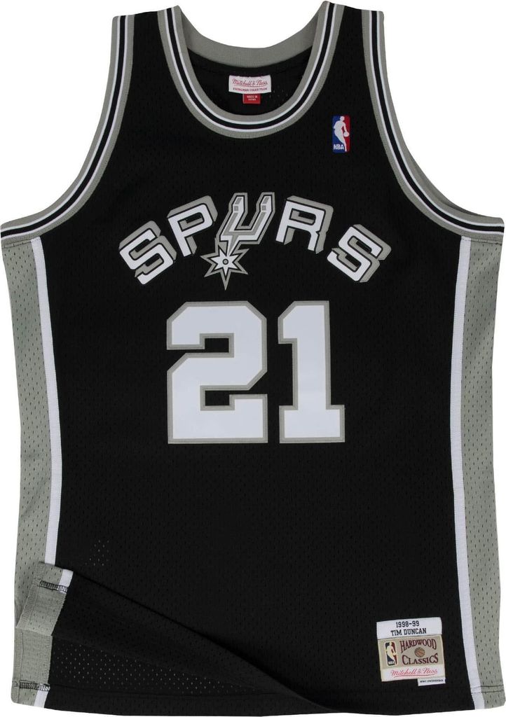 Mitchell & Ness Swingman Jersey San Antonio Spurs Tim Duncan #21 black M