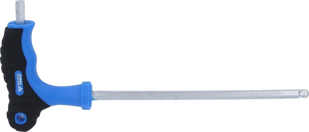 Brilliant Tools T-Griff-Kugelkopf-Innensechskant-Winkelstiftschlüssel 6,0 x150 mm