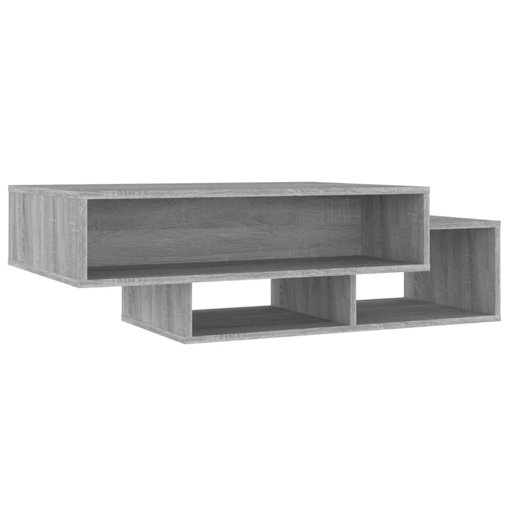 Tavolino Basso Soggiorno Grigio Sonoma 105 cm - Offerta Imperdibile