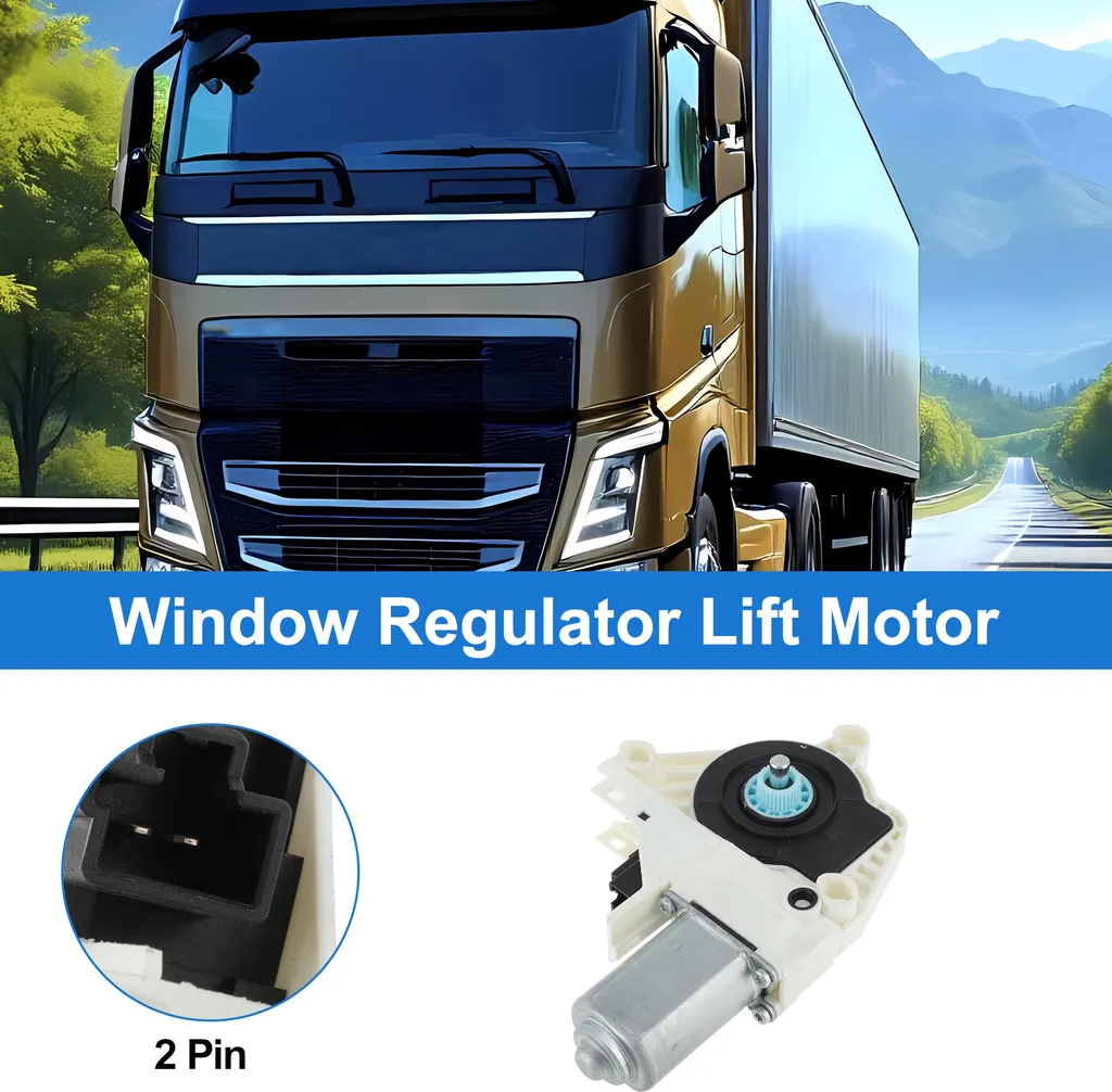 Réparer Lève-Vitre Volvo FH FM FMX Moteur 2 Broches Avant Droit 82907373