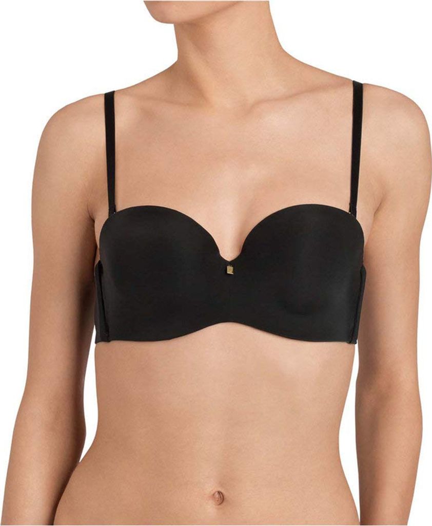 Triumph Body Make-Up Essentials WDP, Farbe: Black 04/0004, Größe: 75A Bügel-BH mit Einlage und abnehmbaren Trägern