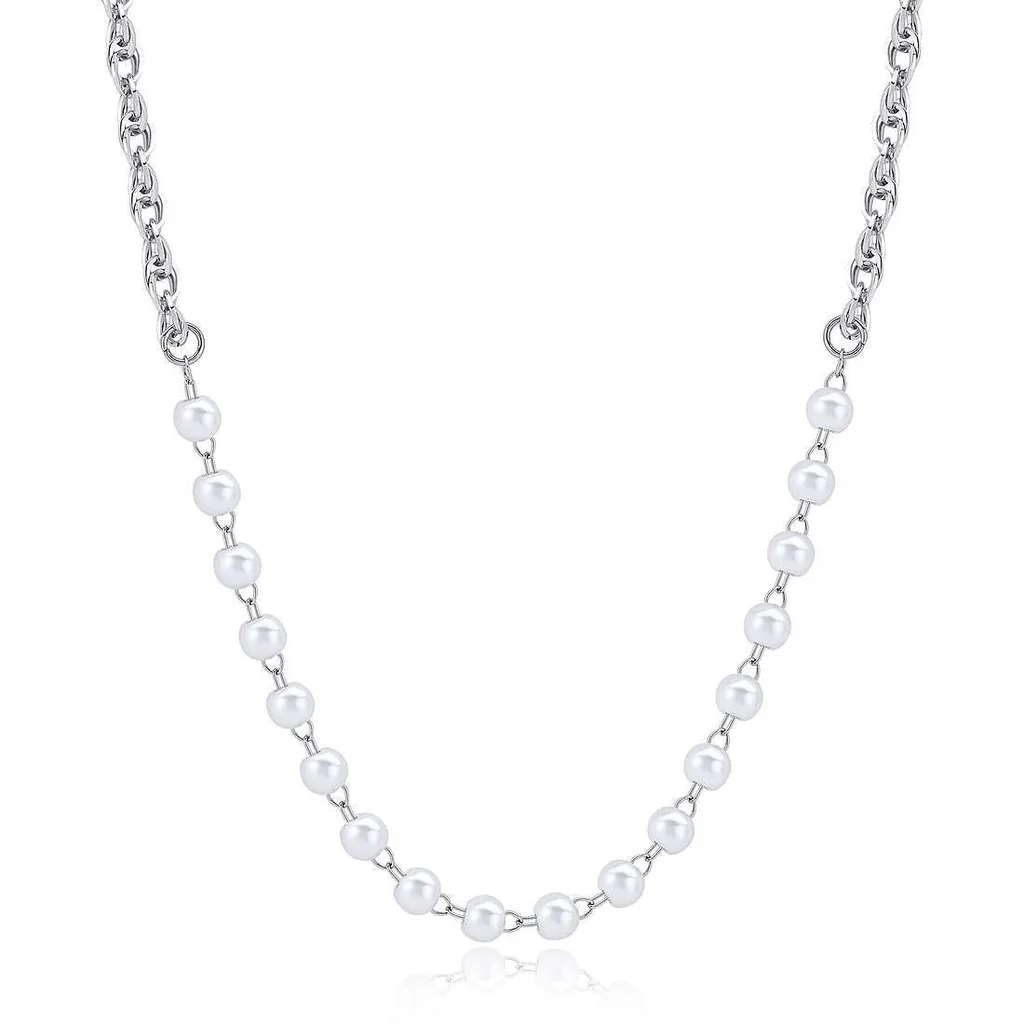 Collana Sagapò Chunky Donna Argento 43-49 cm - Gioielli Online