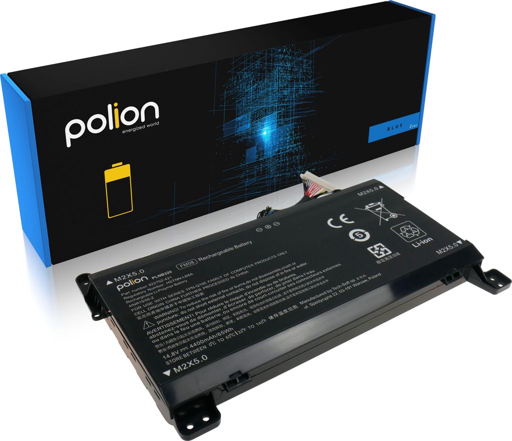 POLION Akku für HP Omen 17 FM08 4400mAh Li-Poly Produktbild 