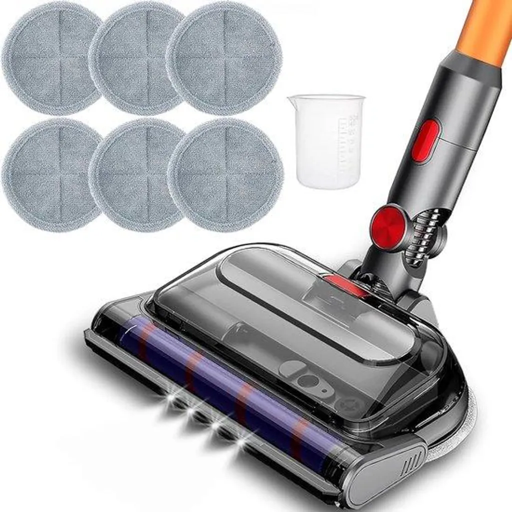 Tête de nettoyage rotative pour sols durs compatible Dyson V8 et V11