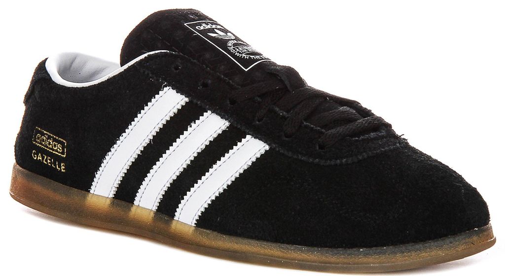 Adidas Gazelle Lo Pro in Schwarz-Weiß für Damen – Größe 7 (UK) – 40 2/3 (EU) – 8,5 (US) / Schwarz-Weiß