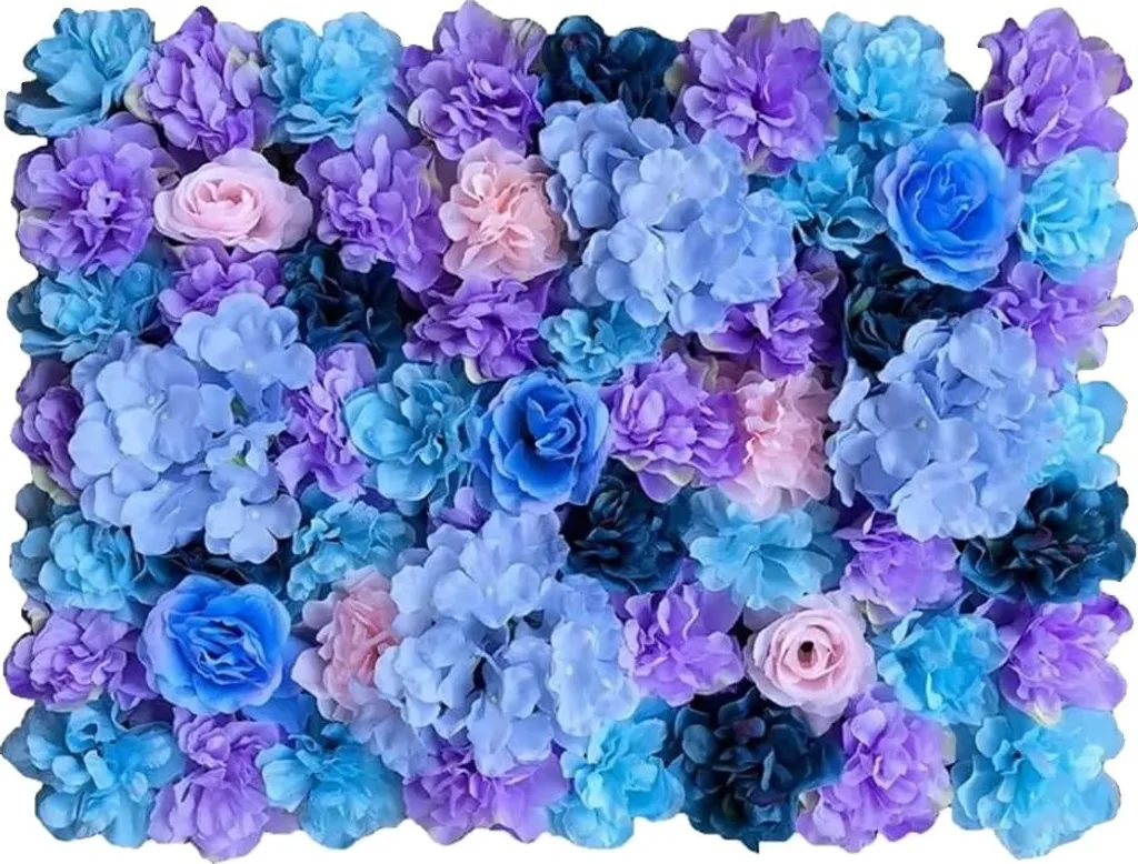 Panneaux Floraux LILA Faciles à Installer - Décor Romantique de Luxe