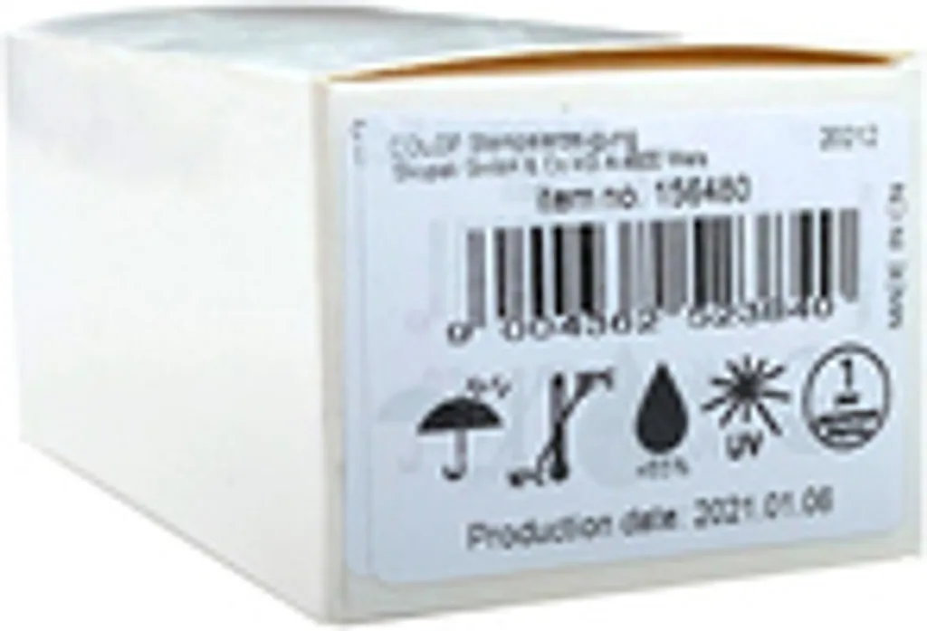 Cartes en papier de bureau blanc 85,5x54 mm COLOP 156480 par 50 unités