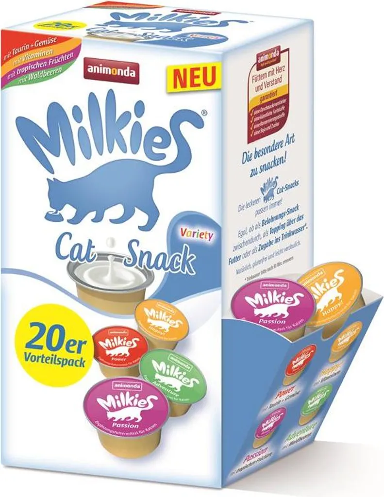 Recensione Animonda Milkies Adult Selection 20 Varietà - 20x15g