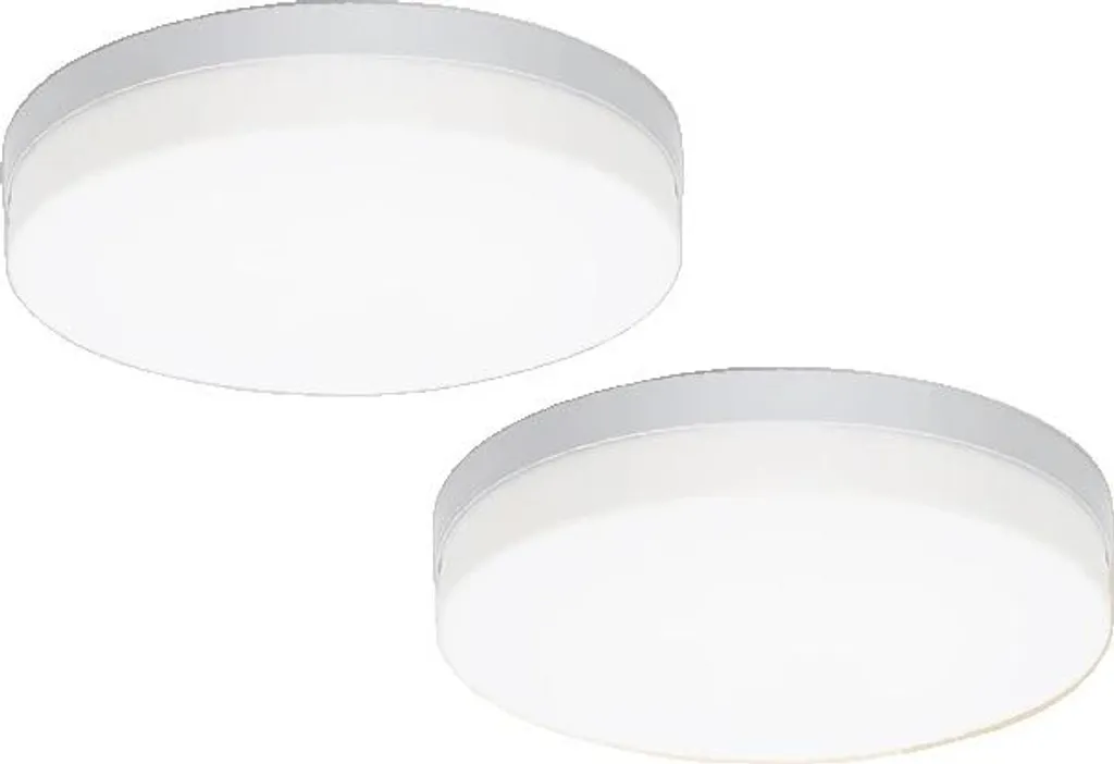 Plafonnier Minimaliste LED 2 Pièces : Éclairage de Plafond Moderne