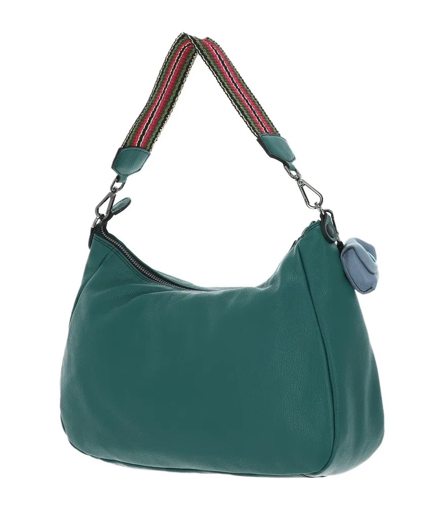 Sac Bandoulière en Cuir et Polyester Gabs Isabel Vert Bouteille Chic