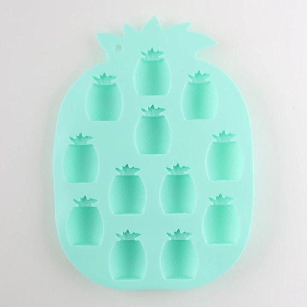 Eiswürfelform Ananas Blau 2 Stück - Eiswürfel - Eiswürfelbereiter - Eiswürfelform - Eiswürfelmaschine - Eiswürfelform mit Deckel - Cave & Ga...