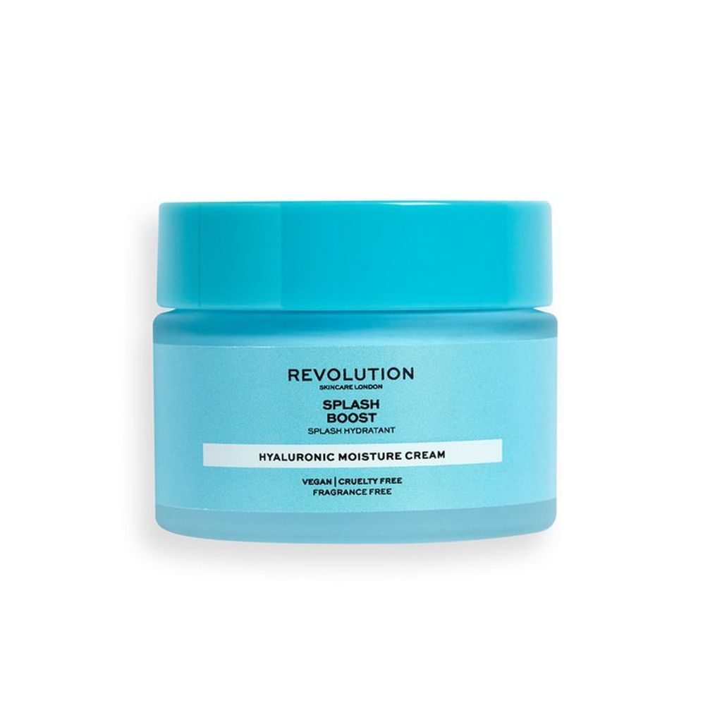 Revolution Skincare Feuchtigkeitscreme (Splash Boost mit Hyaluronsäure) 50 ml
