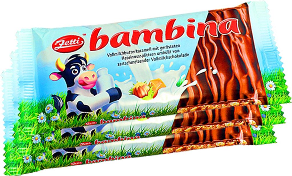 Zetti bambina Vollmilch Tafel 100g