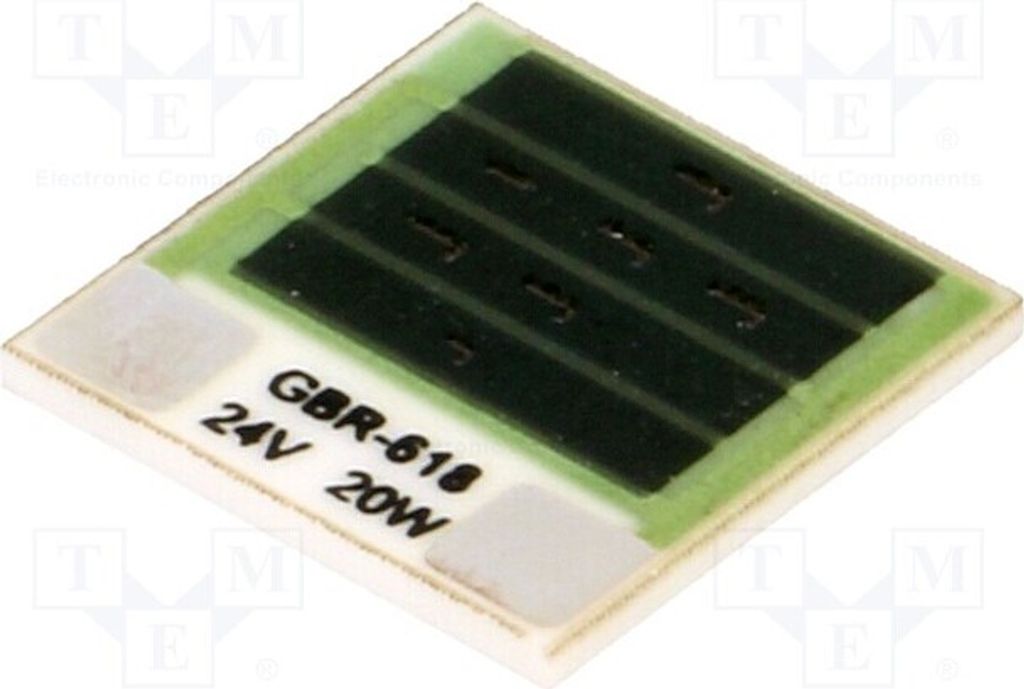 1x Widerst: thick film Heizwiderst 28,8Ω gekt 20W  300°C Produktbild 