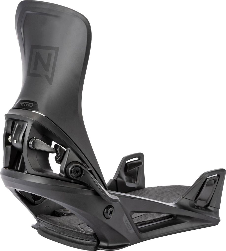 Nitro Herren Snowboardbindung STEP ON, Größe:XL, Farben:ultra black