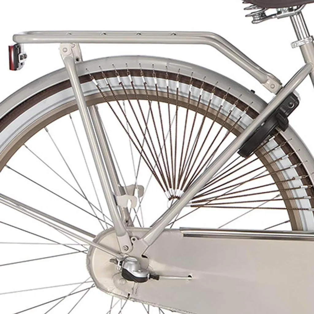 Porte-bagages arrière Cortina Soul 50 éthéré jaune pour vélo de ville