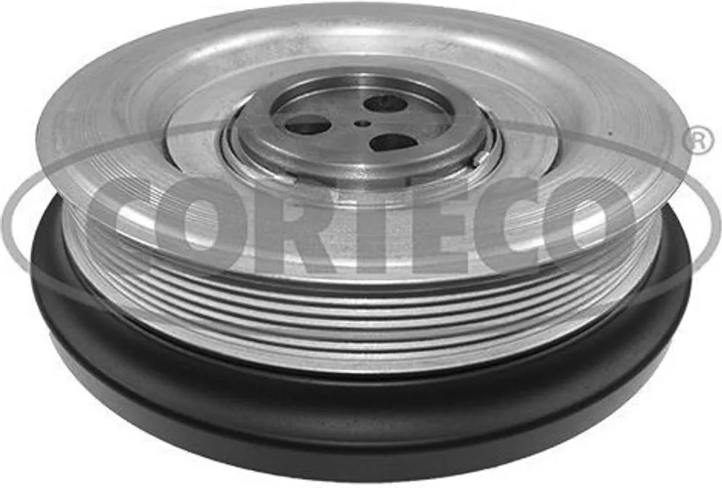 Poulie de vilebrequin 190 mm à 6 nervures pour Ford Transit 49384697