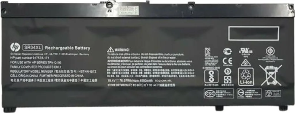 Batterie de Rechange HP SR04070XL-PL Li-ion 4 Cellules 4.55Ah Haute Qualité