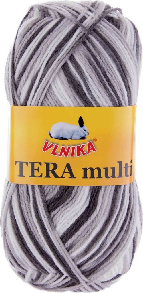 100g Strickgarn Häkelgarn TERA MULTI, Farbwahl - mehrfarbig bunt Farbverlauf