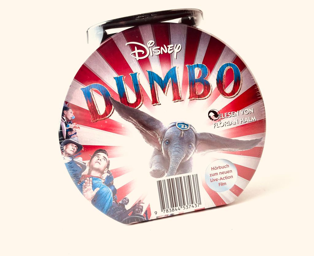 Disney Dumbo Hörbuch zum neuen Live-Action Film 6CDs Vollständige Lesung Gelesen von Florian Halm