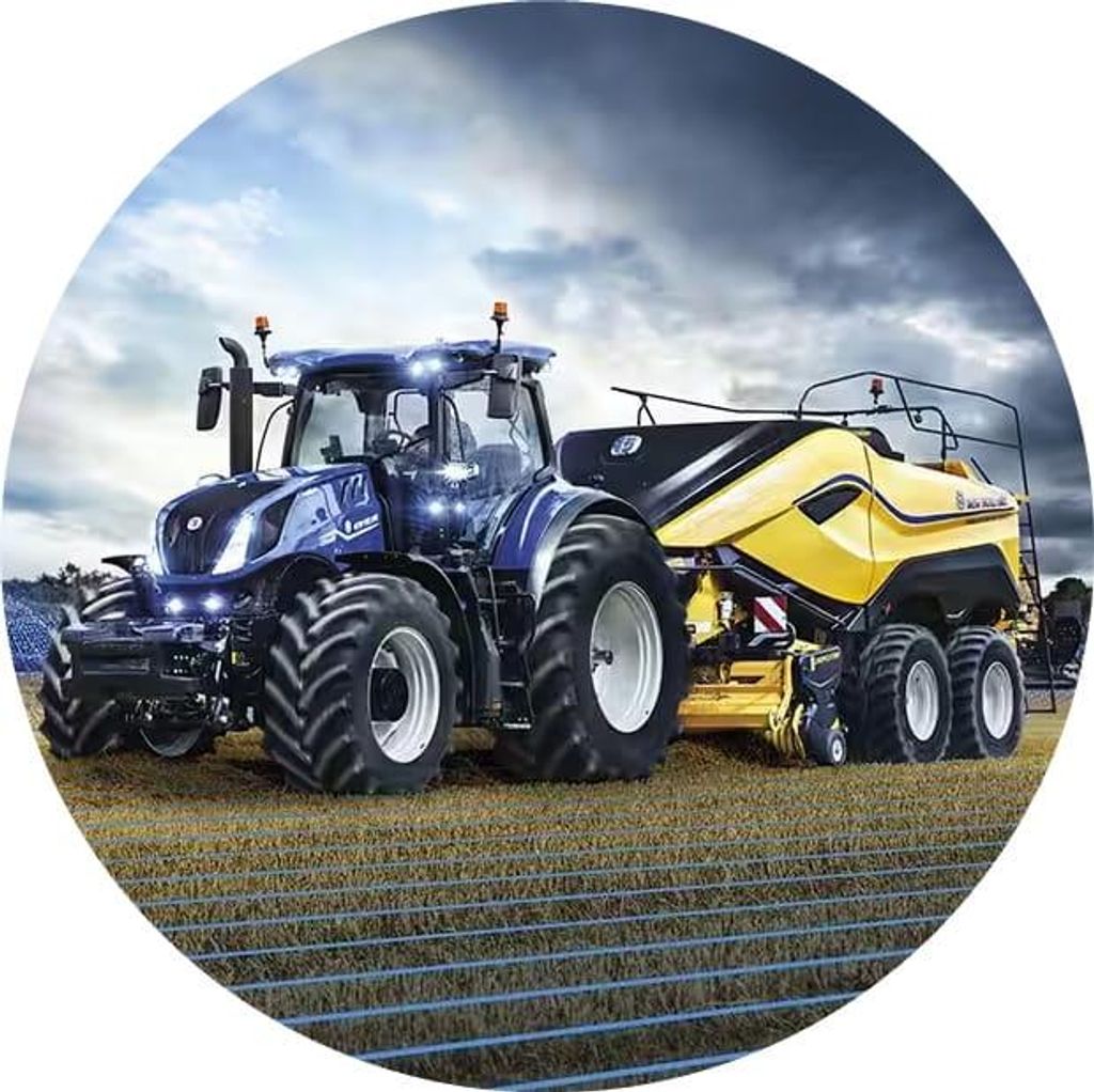 Kuchenwaffel TRAKTOR LANDWIRTSCHAFT TRAILER wz8 Produktbild 