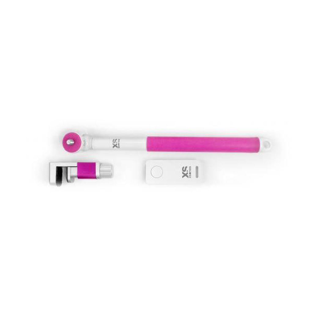 XSories Me-Shot Deluxe 2.0, Universal, Pink, Weiß, ABS Synthetik, Aluminium, Kautschuk, Silikon, Universal, 1/4