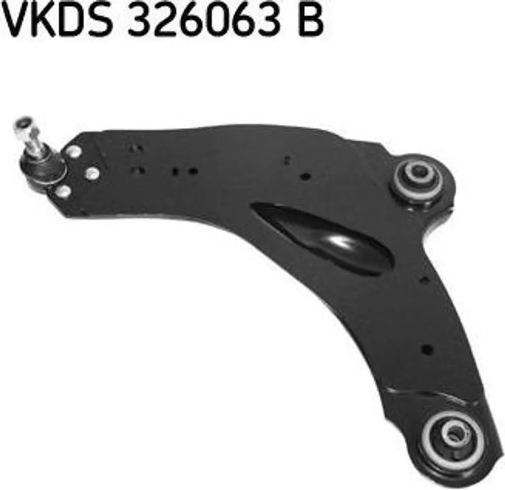 Bras de suspension SKF VKDS 326063 B pour Trafic et Vivaro OE 5450300Q0B