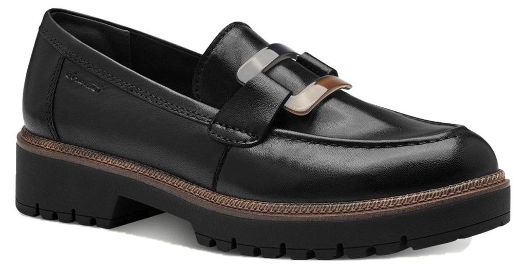 Tamaris Damen Mokassins 24722-43-003 Farbe: Schwarz Größe: Produktbild 