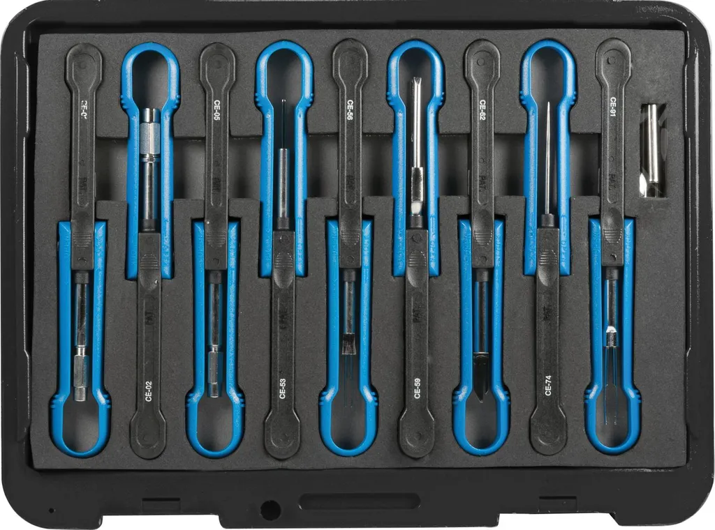 Jeu de Déverrouillage pour Connecteurs Électriques de Voiture 9 pcs