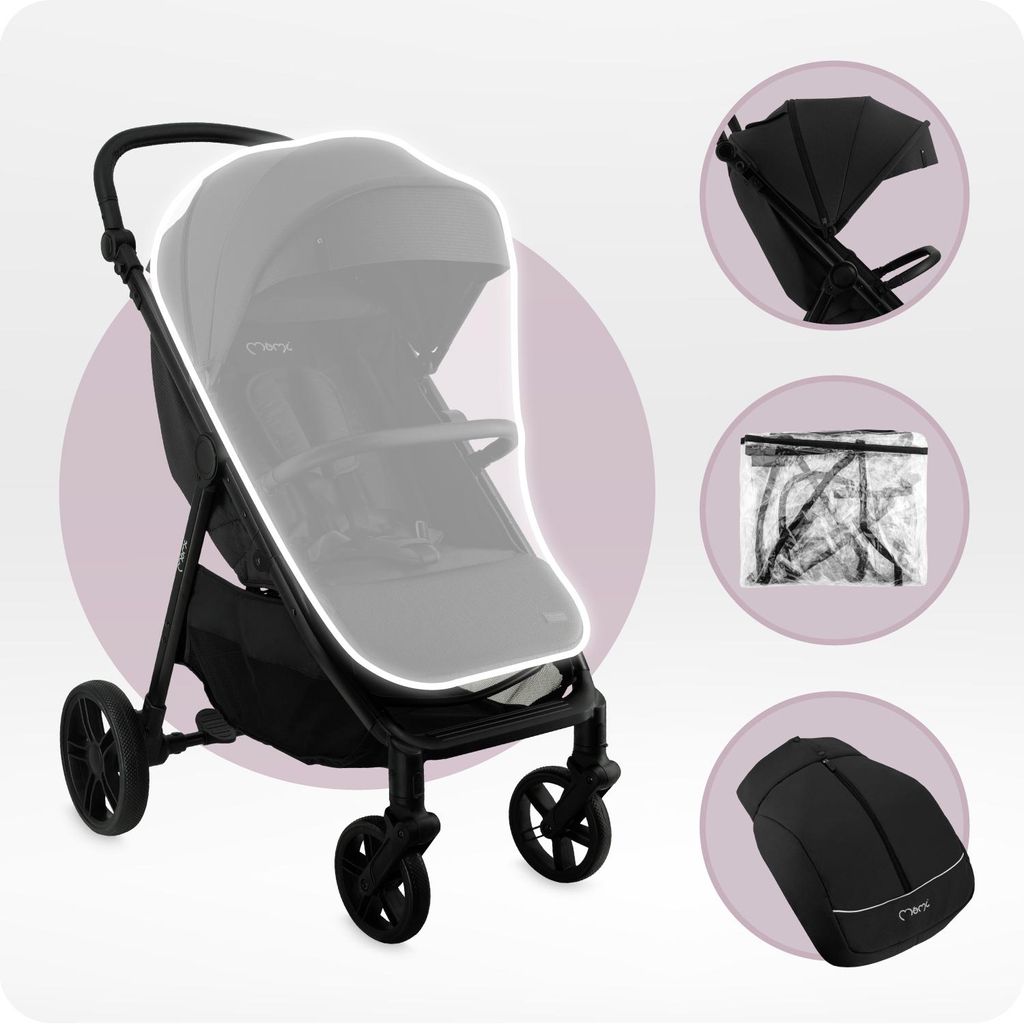 MoMi CLARA – Buggy ab Geburt, bis 22 kg, mit Produktbild 