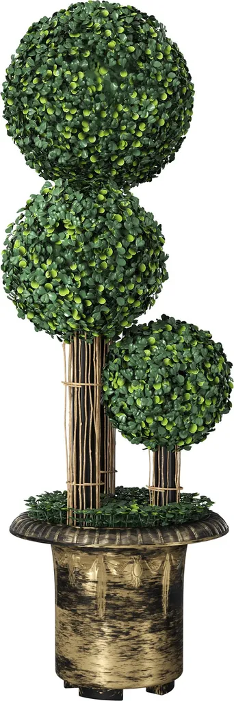 Decorazione Ufficio: Albero Bosso Sintetico 90cm Sessamen-LP Professionale