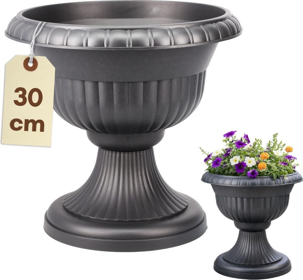 Blumentopf mit Ständer Pflanzenständer Blumenständer Hoch Produktbild 