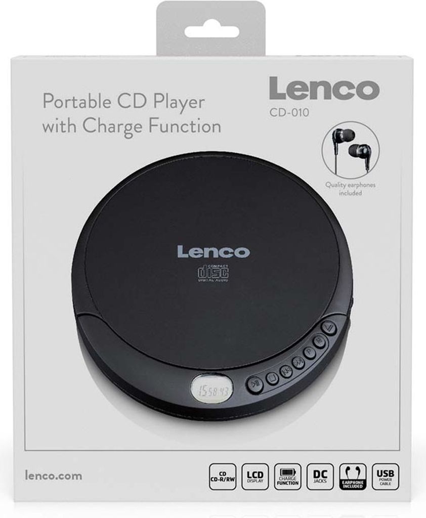 Lenco portabler CD prehrávač CD-010 Obrázok produktu 29