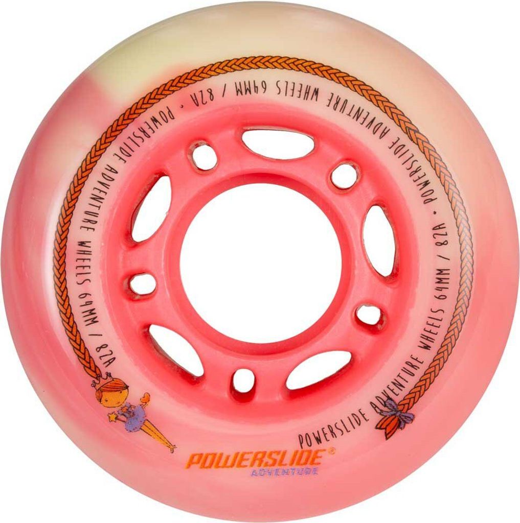 Kolečka Powerslide Adventure Princess (4ks), 80A, 76 Immagine del prodotto 
