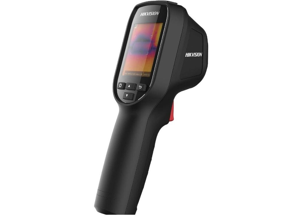 Hikvision DS-2TP31B-3AUF Thermografische Kamera mit 2,4" LCD-Display, IFOV 5,48 mrad – Kompakte Wärmebildkamera für Präzise Temperaturmessung