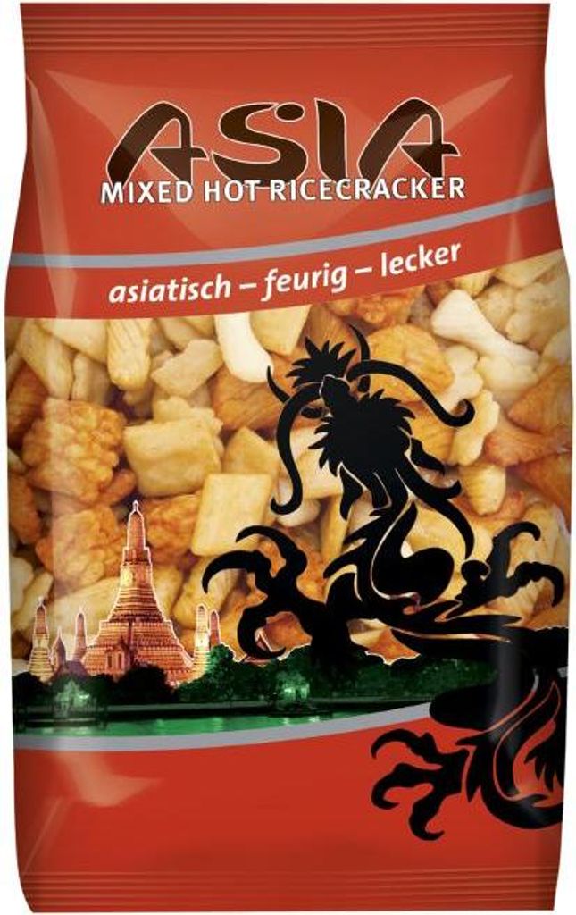 XOX Asia Mixed Hot Ricecracker 150g Produktbild 