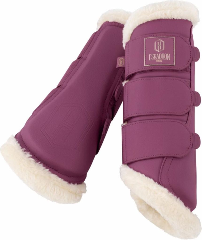 Eskadron Gamaschen FAUX LEATHER FF wildberry Heritage HW 25/26, Größe:M
