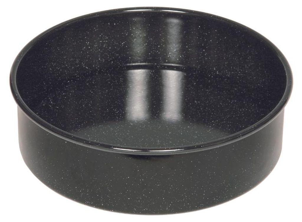 Tortiera Riess Ø20cm con base sollevabile smalto nero Immagine del prodotto 