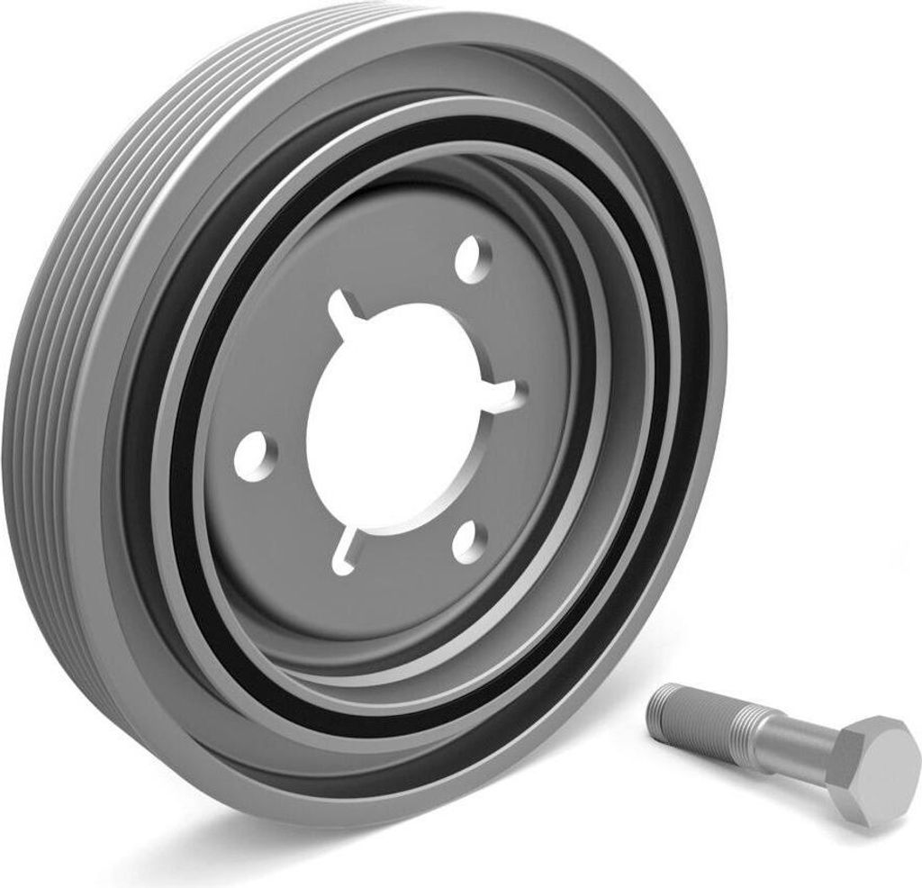 Riemenscheibensatz, Kurbelwelle CITROËN C2, C3, C4, 307