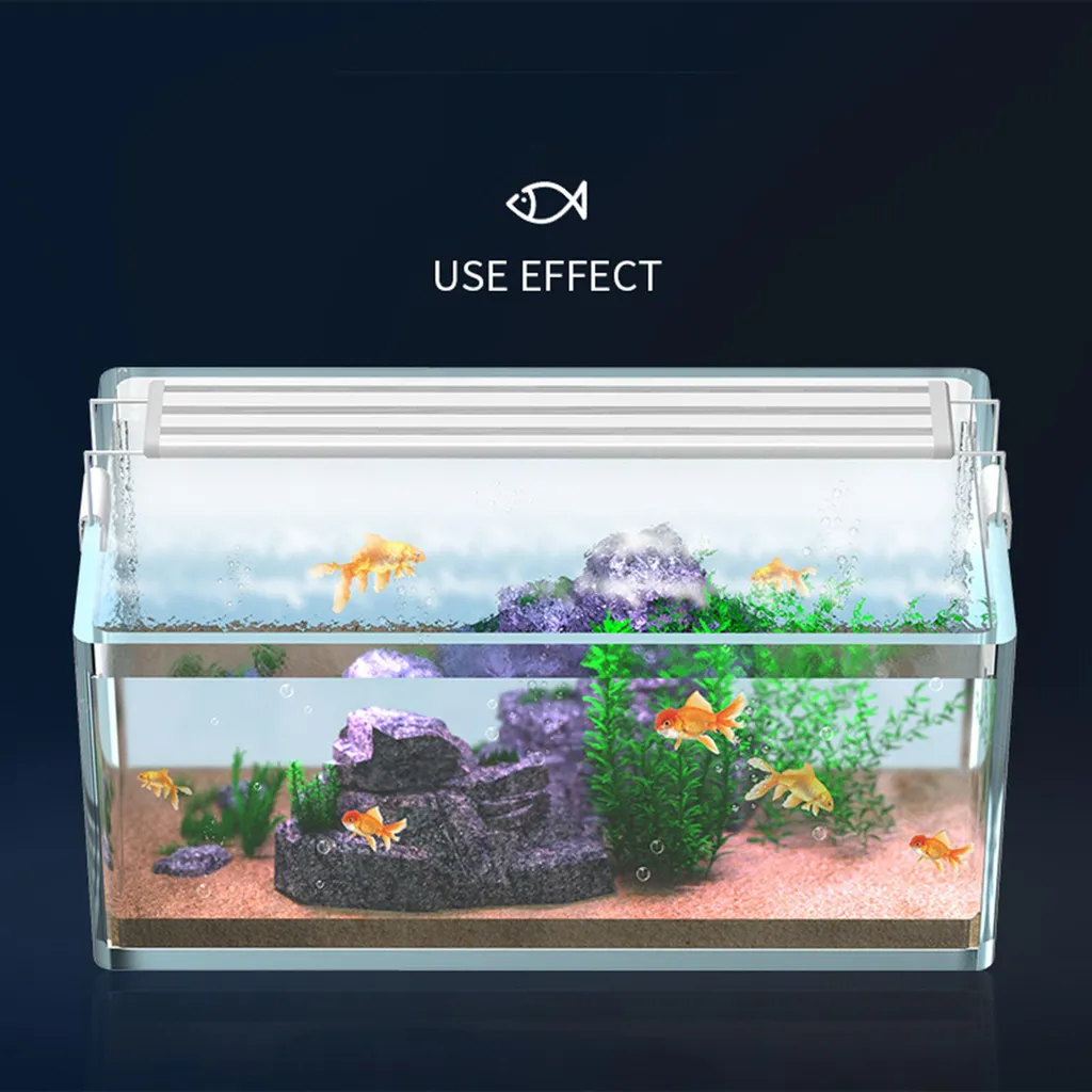 Éclairage LED Aquarium Aquascape à Clip - Lampe LED Économe Modèle Q3