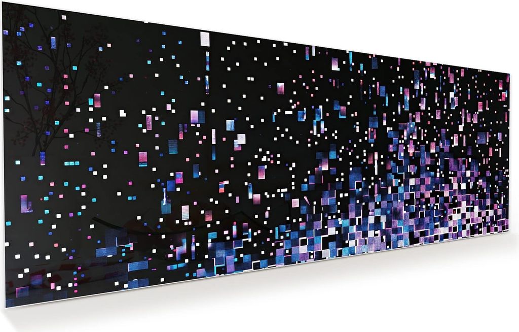 Glasbild 125x50cm in XXL für Wohnzimmer, Schlafzimmer Motiv Produktbild 