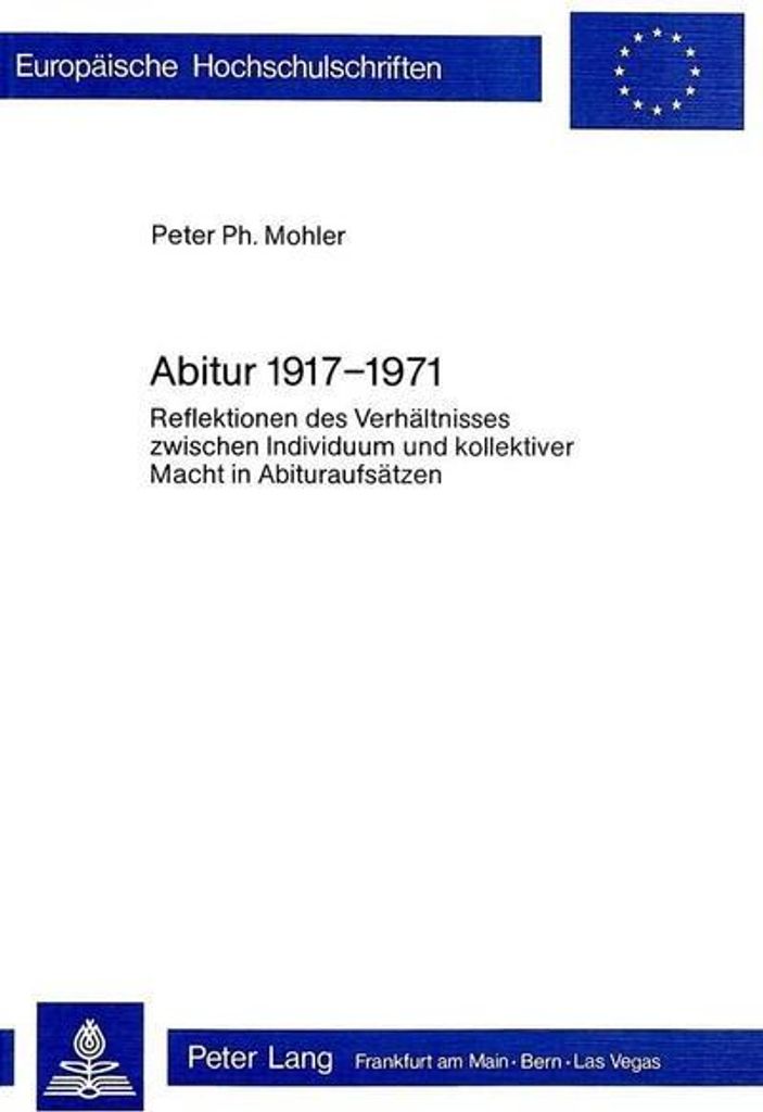 Abitur 1917 - 1971